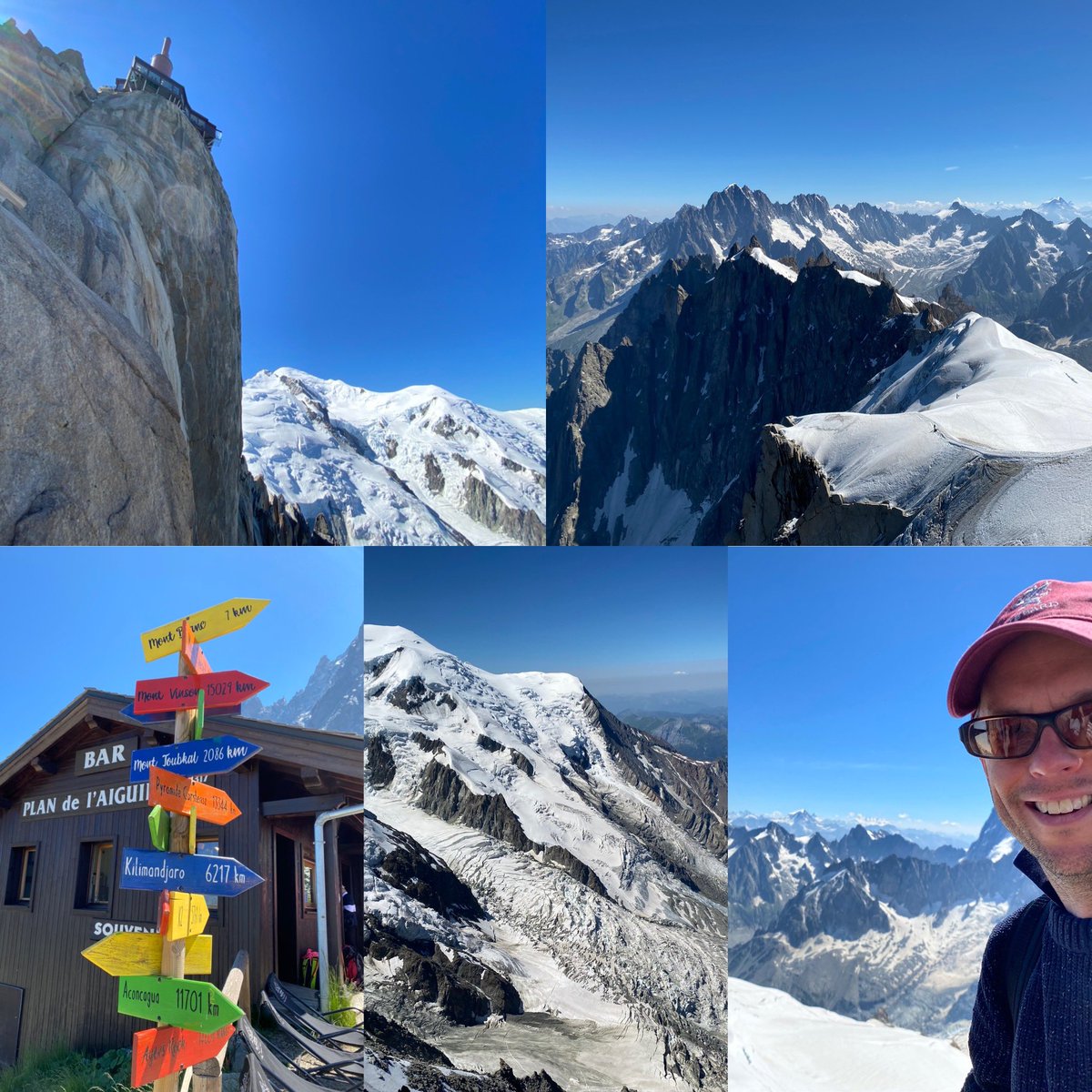 The roof of Europe #montblanc