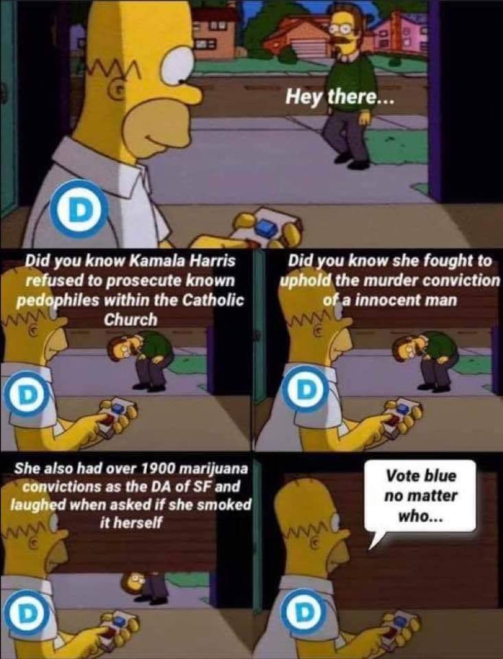 #BidenHarrisLandslide2020 #KamalaHarrisForVP #VoteBlueNoMatterWho #uglytruth