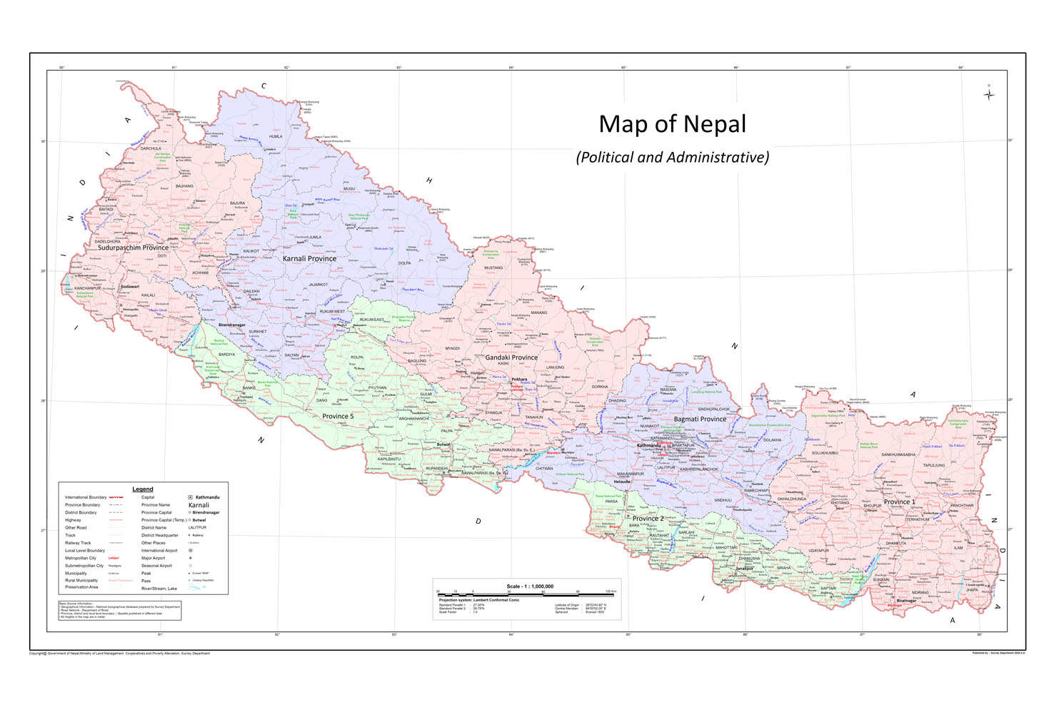 New Political Map Of Nepal 2020 Gajendra S. Budhathoki ♿ On Twitter: "Nepal's New Political Map, English  Version #Nepal #Map Https://T.co/Ngr470Zbrh" / Twitter