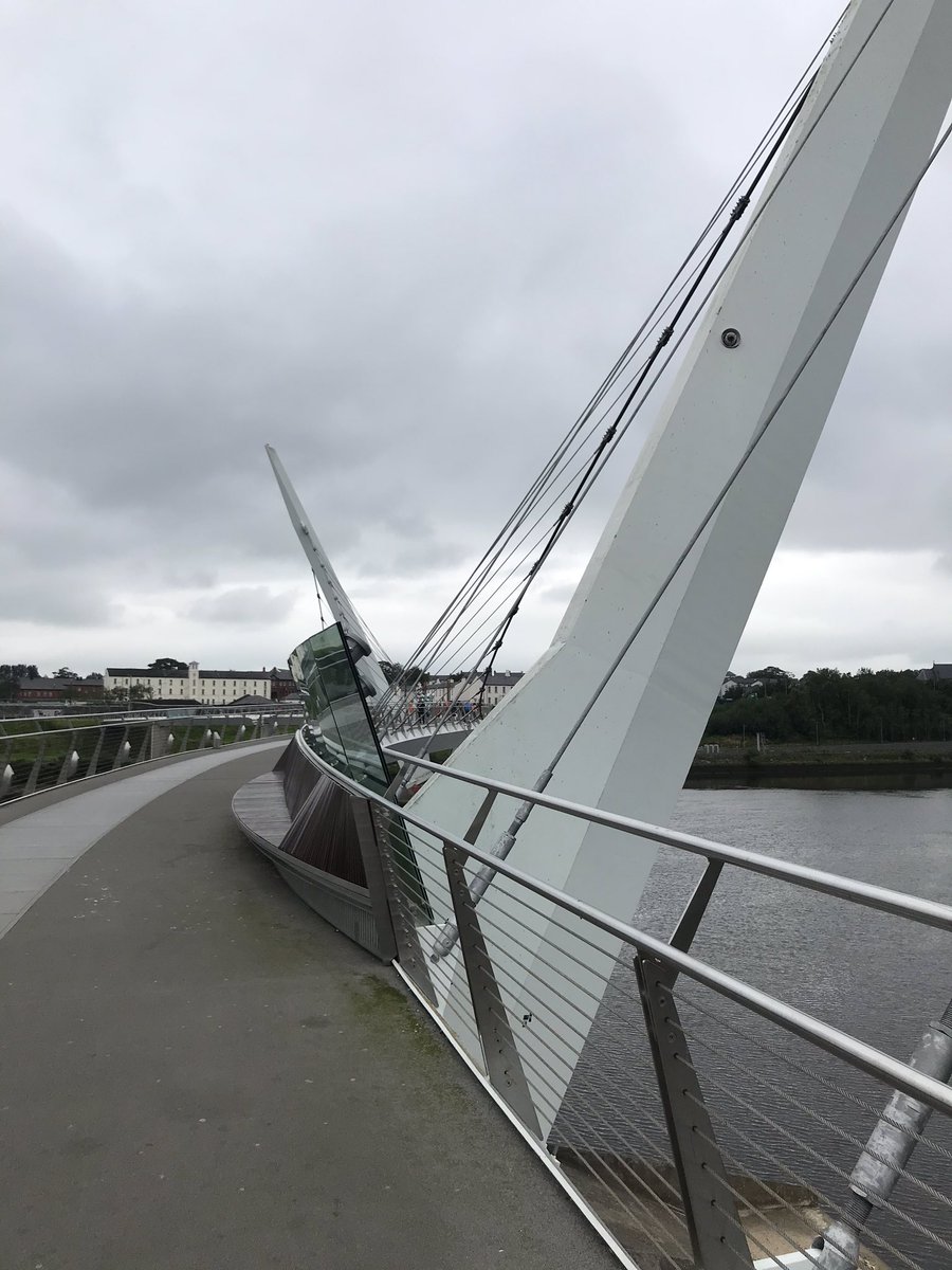 Poplifer73's tweet photo. Sightseeing.
The Peace Bridge, Derry.
#ThePeaceBridge #Derry #NorthernIreland #Holiday https://t.co/DvgtOsZNfW