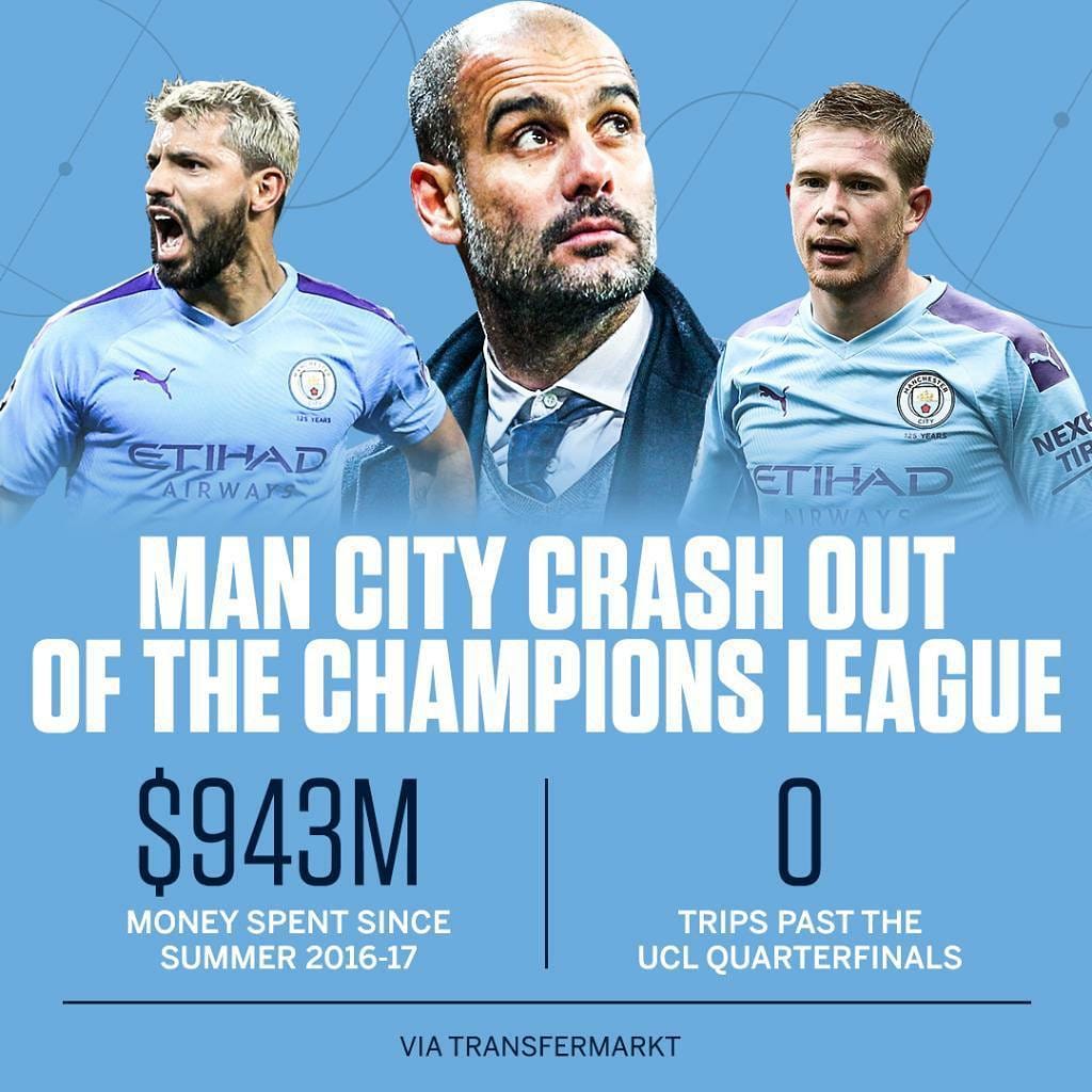 EliteSportsFC1's tweet photo. Will Man City ever win the Champions League? https://t.co/wPXJQpnmJq