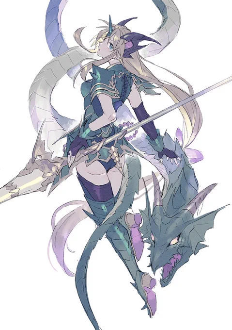 奇遇ながらドラゴンのマスターさんを描こうとしていたのでまだ途中ですが… 
