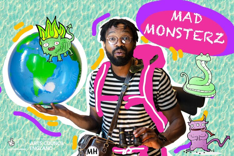 streathamspace's tweet photo. Sat 5th Sep - heβs off again! π The Marvellous Myth Hunter travels to find many MAD monsterz from around the world π from different cultures!
Join him on Zoom, pay what you can tickets π 5 - 8 years π https://t.co/w28M5I3ecn
#SLStreams #Mythic #Zoomshow #kidsshow #stories https://t.co/Iuq3HL7qAy