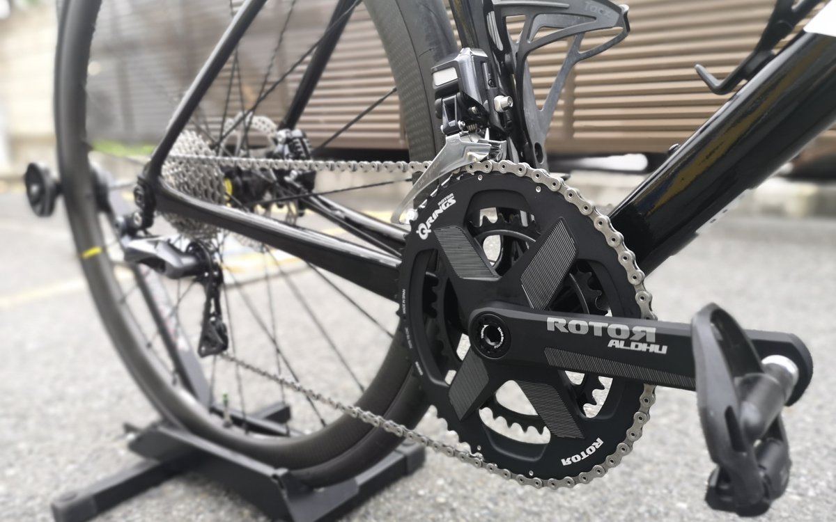 grovekamakura's tweet photo. #Custombike
カスタム前の #RetulFit が終わり、いよいよカスタムの時を向かえた #SuperSixEVO
ラフなアスファルトが多くアップダウンも激しい沖縄のロングライドイベントに向け準備完了です!
https://t.co/QcNVo068X4

#cannondale #rotor #grovekamakura #grove鎌倉 #グローブ鎌倉 https://t.co/18SHnsBWxK