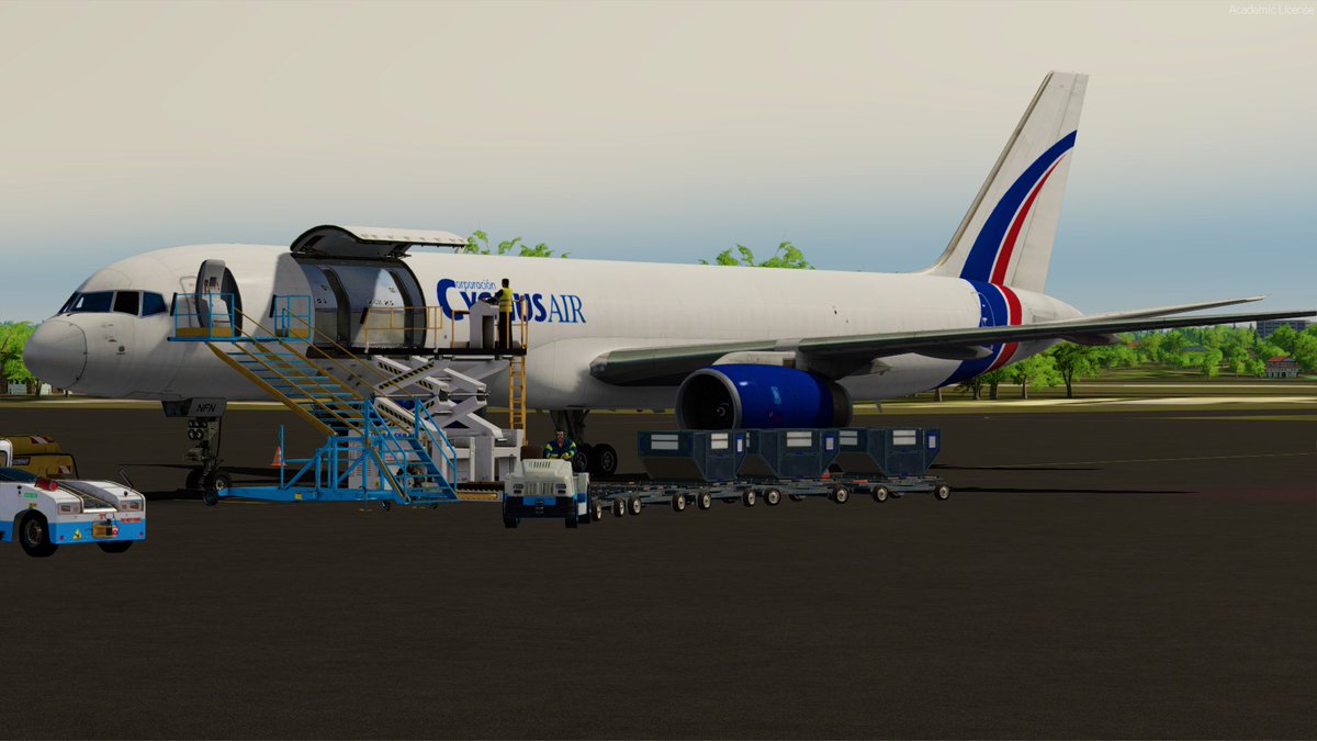 ¡Buenos días desde Oporto! ☀️ 

Volvemos a la carga y nuestros pilotos lo saben. 

Sin duda, no hay nada como nuestro B757 ✈️ ¿Quieres volarlo? ¡Solo tienes que conseguir tus primeras 25  horas en la compañía!

📸: Diego - SWT007
<a href="/IVAOES/">IVAO España</a> <a href="/NoticiasAirSim/">Noticias Simulación</a>