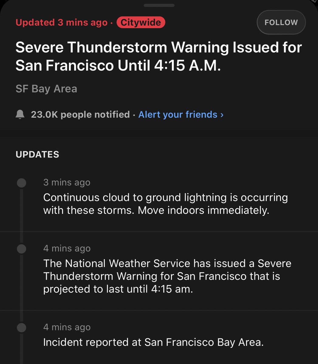gillyarcht's tweet photo. OK, 3am #SanFrancisco #lightningtwitter is way sweeter than earthquaketwitter. And also, the location: https://t.co/PAtsv6Ljak