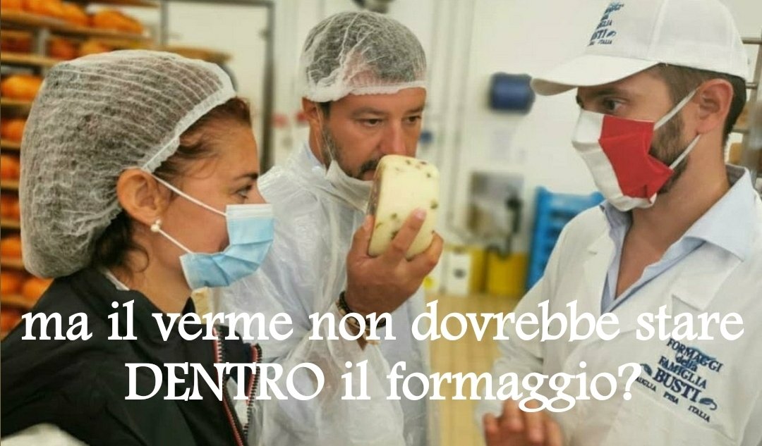 TSOambulance's tweet photo. #Salvini #busti #formaggio https://t.co/egpk8BLymt