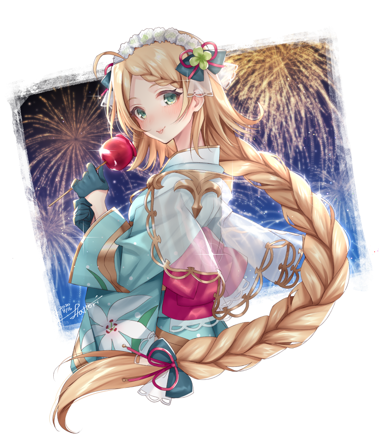 彼方 Rt Hattori Oto 浴衣フェルミをよろしくお願いします 千年戦争アイギス アイギスお絵かき T Co Uynerhxmtw Twitter