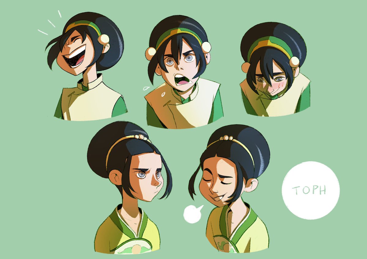 yorinarpati's tweet photo. Part 2 of my Avatar faces! Whee! ✨
#avatar #atla #AvatarTheLastAirbender https://t.co/q1fo9NaOHN