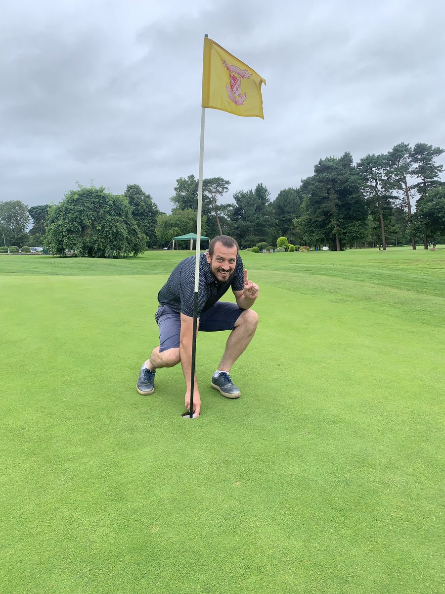 ⛳️🏌️🏼‍♂️🍻🥳 <a href="/bruceytheeagle/">nic</a> with an ace on the 18th at <a href="/vicarscrossgolf/">Vicars Cross Golf</a> today! Unbelievable scenes!! <a href="/golfisgood54/">GOLF IS GOOD®️</a> <a href="/CallawayGolf/">Callaway Golf</a> #congratsnudger 🥳🍻🏌️🏼‍♂️⛳️