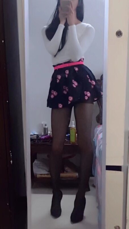 可可爱爱，没有脑袋～🤔然而并不可爱 #女装男子  #伪娘 #sissy #cd