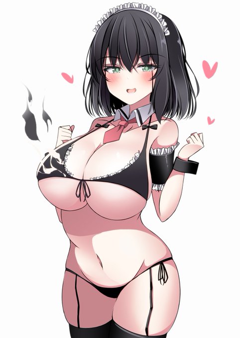 水着だけステルスさせて誘ってくる水着メイドモモ 