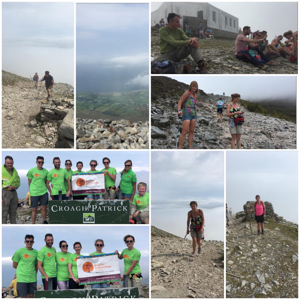 4abrighterworld's tweet photo. #mountainchallenge2020 Croagh Patrick summit. As an Irish based charity working in rural Kenya through #COVID19 we are facing uphill challenges everyday. Least of all funds to continue our work. Please help us by any small donation .#Climbforkenya
https://t.co/Cepqy10qwC https://t.co/Y9AwCDRuJG
