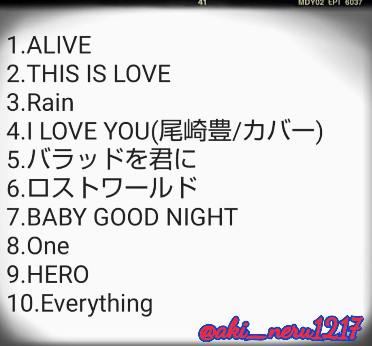 aki_neru1217's tweet photo. 愛のうたを歌おう。素敵な時間をありがとうございました。エロスだだ漏れHEROの愛は、何色なんだろう🤔
2020年08月16日
ASH DA HERO ACOUSTIC NIGHT 2020
Day.2 「LOVE」
セットリスト
#ASHDAHERO
#adhlive2020
#アコナイ
#SHOWROOM https://t.co/qMOPbboYNk