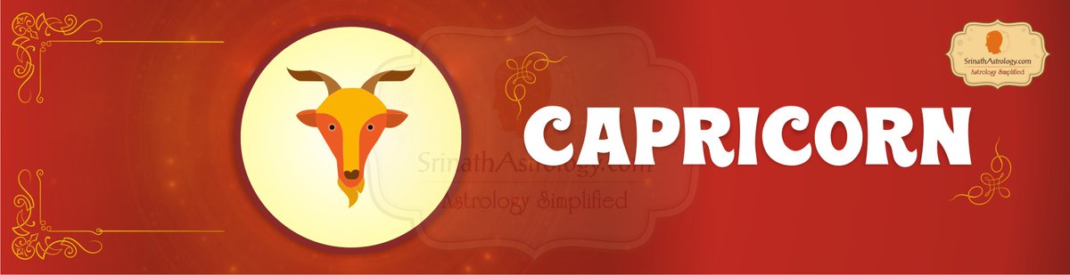 14/n #CAPRICORNGood profits through property and real estate, arguments with spouse over minimal matters, good support of your colleagues, Good for salaried people, to get rid of negative energies, do lot of physical exercise.