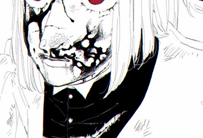 自分の血の描き方が好き(自画自賛) 