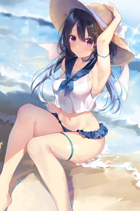 #暑いので涼しくなる画像を貼る
海! 