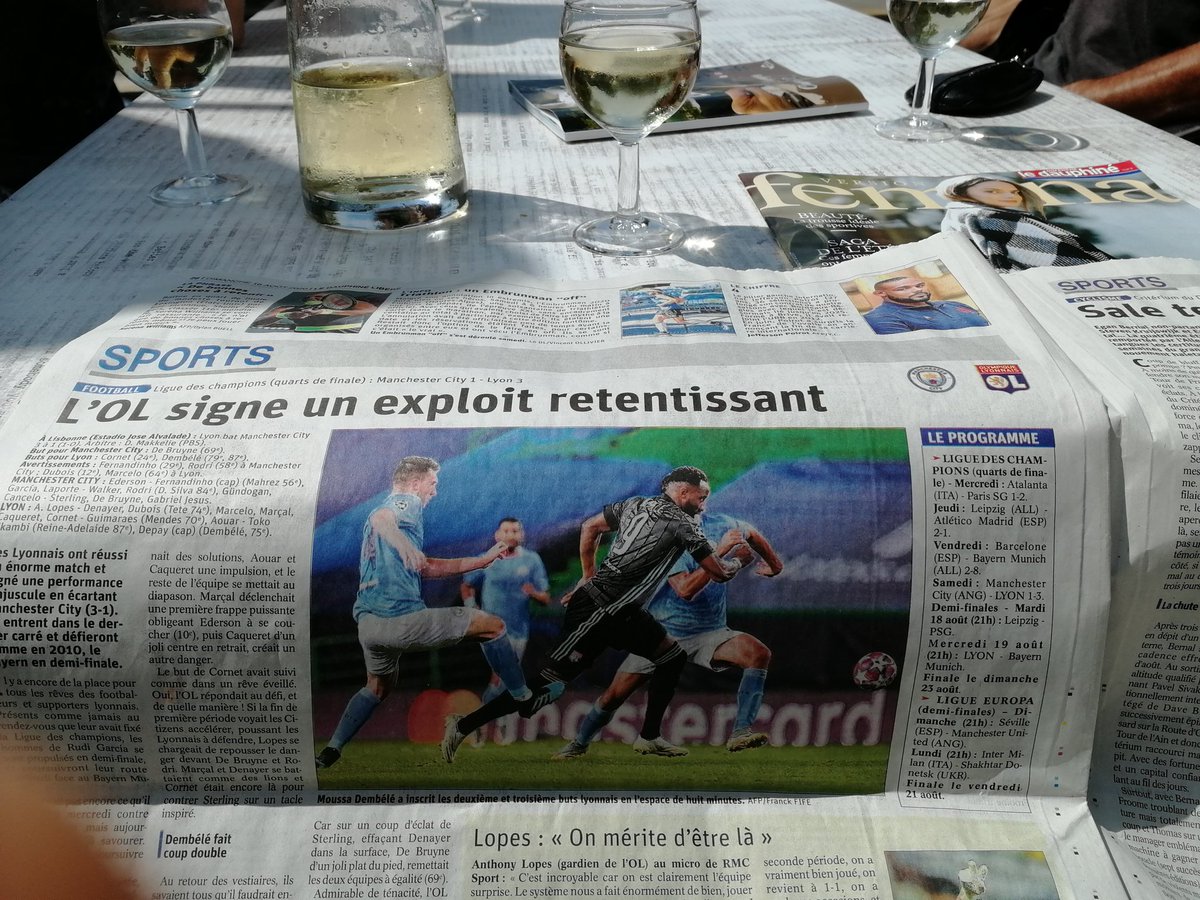 Dlm722's tweet photo. Ça c'est fait #TeamOL en direct des #Vacances #Drôme #Roynac 😜 https://t.co/PytVs0IUNN