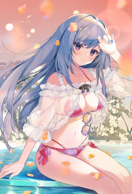 Wind blowing on the island at sunset.

#小奈きなこ
#LOVE2020rc
#絵守未來 