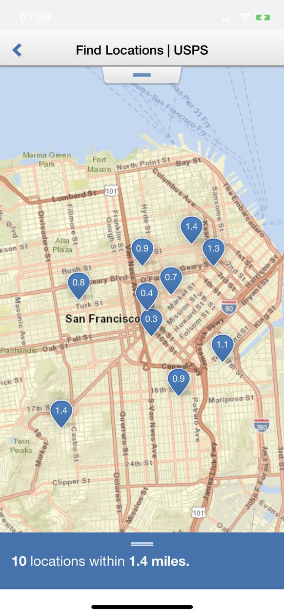 Man, the mailing situation will be intolerable in both San Francisco and Chicago if the  @USPS removes street mailboxes too. THERE ARE NO POST OFFICES ANYWHERE…or…uh…uhm…SOMETHING <shakes fist> 