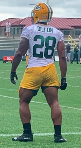Adam Levitan On Twitter Obligatory Eddie Lacy Vs Aj Dillon Training Camp Pics