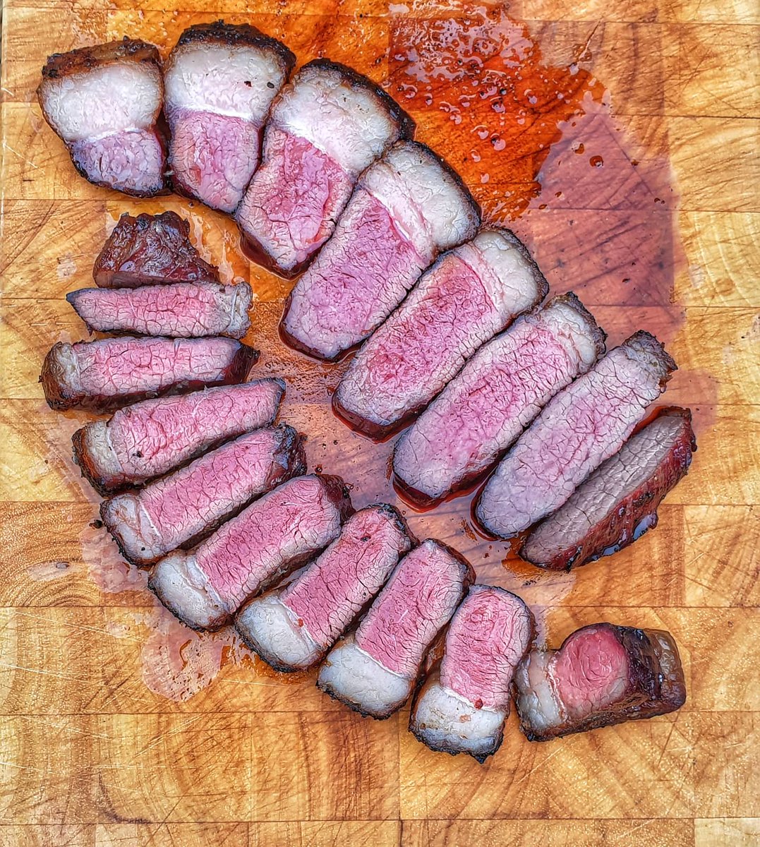 spice_punch's tweet photo. Here's that wonderful whisky dry aged Picanha from yesterday.
Wrap the meat in muslin then soak in whisky. When the muslin feels dry, add more whisky until you've reached the time you were looking for.
#spicepunch #draged #dryager #picanha #whiskyagedbeef #beef #britishbeef https://t.co/djDkj0a4y1