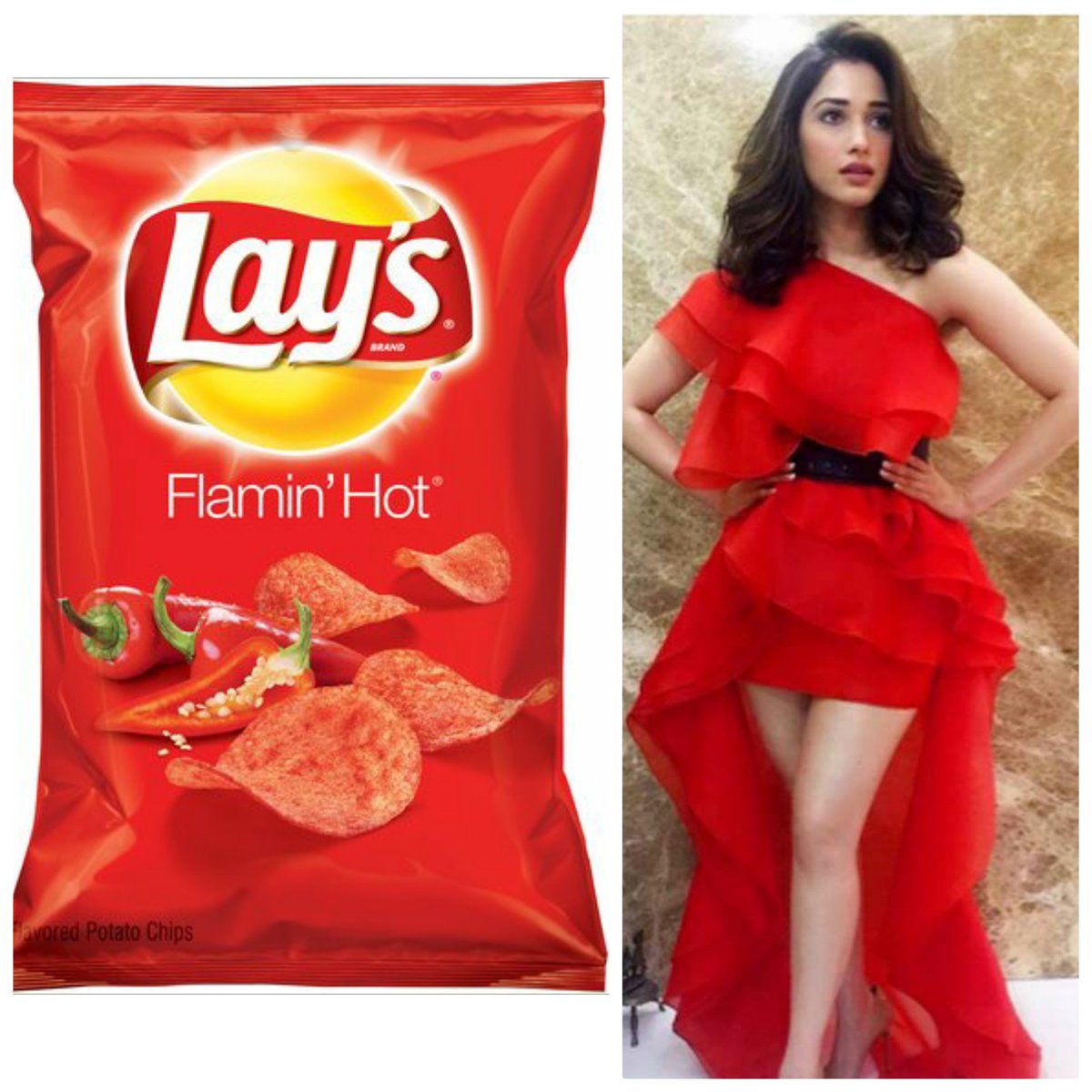 Tamannaah As Lays Flavors : A Thread.!!  @tamannaahspeaks   #Tamannaah  #TamannaahBhatia