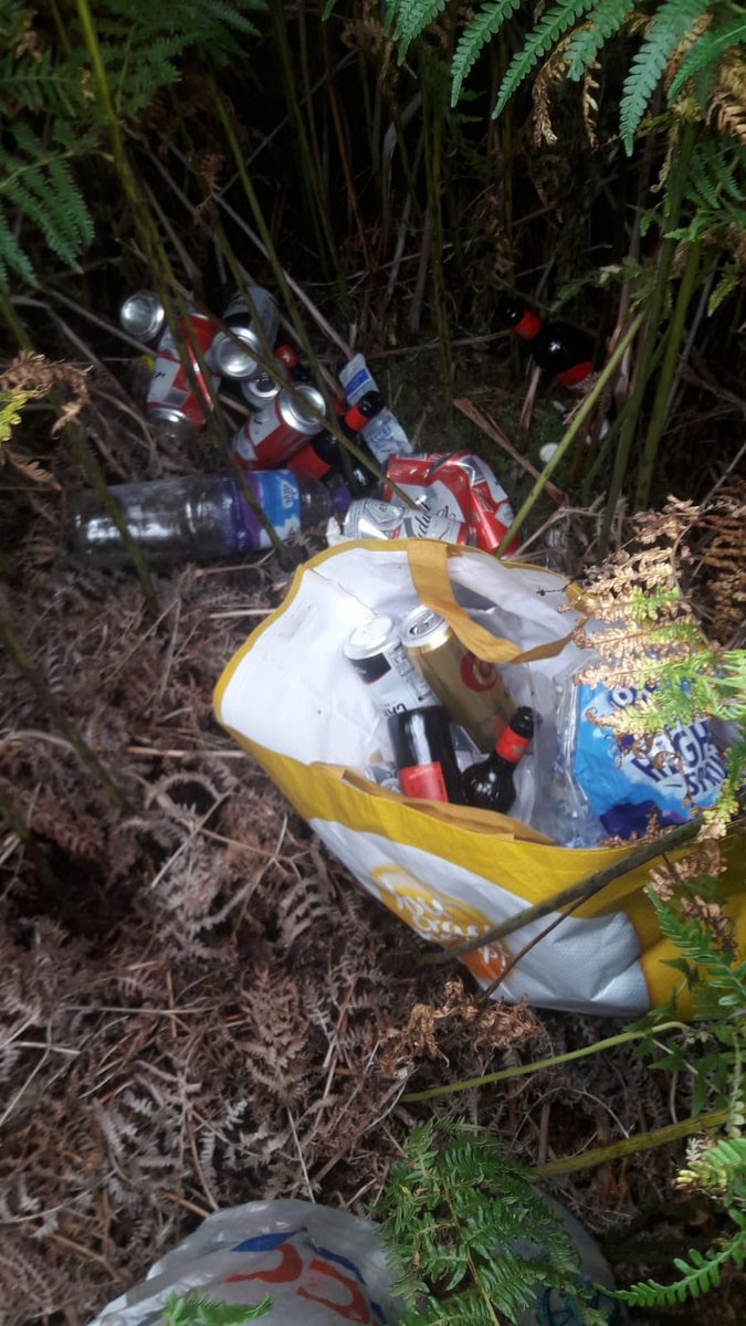 Ideas on how I can convince folks to take their litter home for disposal? Looking for innovation & creativity. Ranting tempting, but sadly doesn’t work! #peakdistrict #litter #nature #dontbeatosser