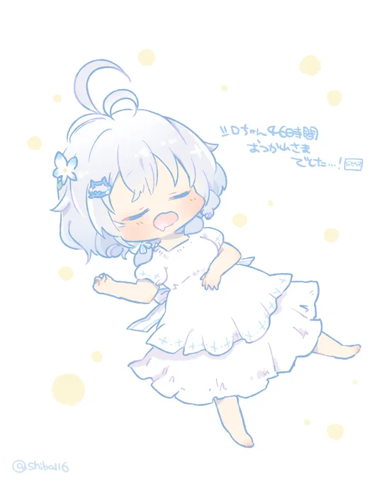 シロちゃんがきっかけでたくさんのVさんたちを
知ることができたし、楽しんでるシロちゃんを見ることができて本当によかったです!
今はとにかく………
心行くまですやりんこしてくださいませ…?

#シロ生誕祭 