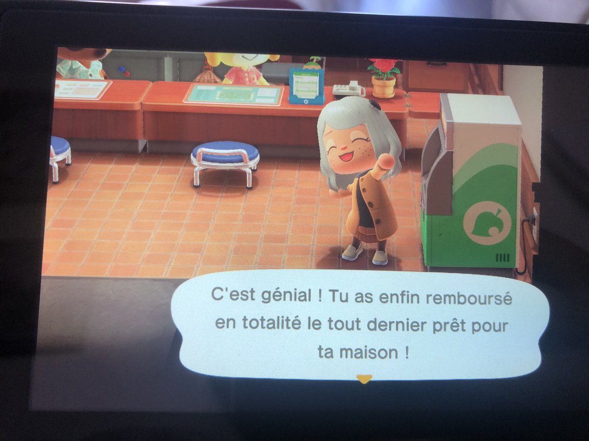 sarah_switchy's tweet photo. Mercii a @acnh_jade pour m’avoir aider ( elle a tout fais 🤣) a rembourser mon prêt ❤️❤️ https://t.co/DUogVj2E4G