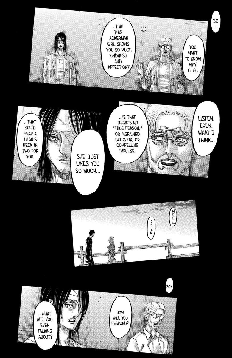 bonus:eremika being eremika and eren being all angsty.