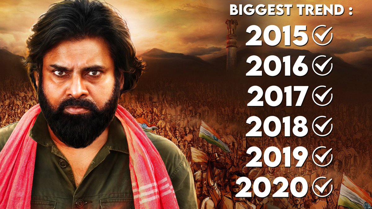 SatishJanasena6's tweet photo. Being no.1 is our Hobby....

Note: This time Biggest trend with just CDP!

#PawanKalyanBirthdayCDP https://t.co/EiiqCxZag5