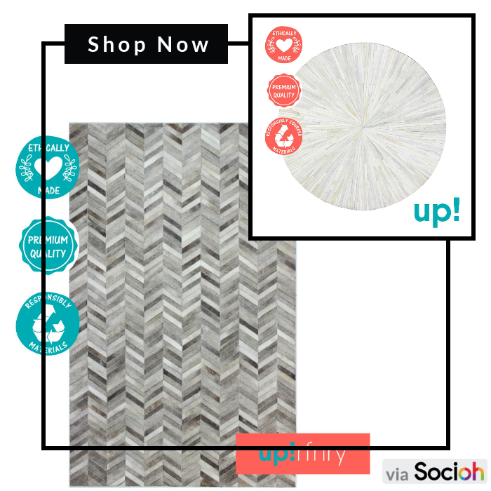 1. Arrowhead Cowhide Rug - small.bz/ABQgNfC
2. Warp Cowhide Rug - small.bz/ABQgNfB

#styleithappy #myseasonalrevamp #mygorgeousgaff #myinteriorvibe #walltowallstyle #weeklyinteriorinspo #sorealhomes #mycreativeinterior #sassyhomestyle #nesttoimpress #m..