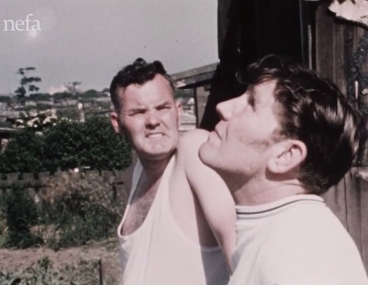 Fast forward twenty five years and he got a cameo in the Jack Charlton film on Ashington (nearest camera). http://www.yorkshirefilmarchive.com/film/big-jacks-other-worldFin.