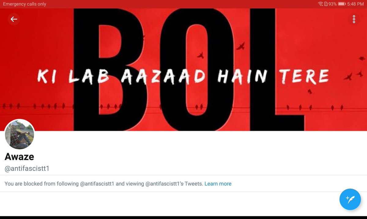 AlviSwaida's tweet photo. Awaze ji
@antifascistt1  ji you were making fun of your didi caused she blocked you
    what would I say about you as you block me now 🤭🤭🤭🤭🤣🤣🤣🤣🤣

Cover Photo   DAIKHO.. Hum ne sach bola  Aur ap ne hamae block kar diya 🤷‍♀️ https://t.co/A5CwnInRVu