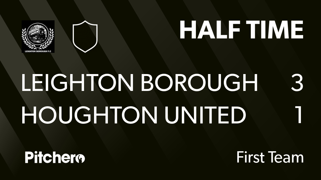 leightonborough's tweet photo. HALF TIME: Leighton Borough FC 3 - 1 Houghton United
#LEIHOU #Pitchero
https://t.co/hbuNH9iOW5 https://t.co/ISHfTq6RRf