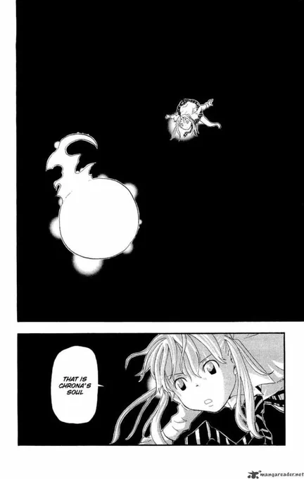 this is from earlier but maka literally picking up and cradling crona's soul while they were still enemies and calling it beautiful right before befriending them....aghnggh maybe this manga does have some rights...... 