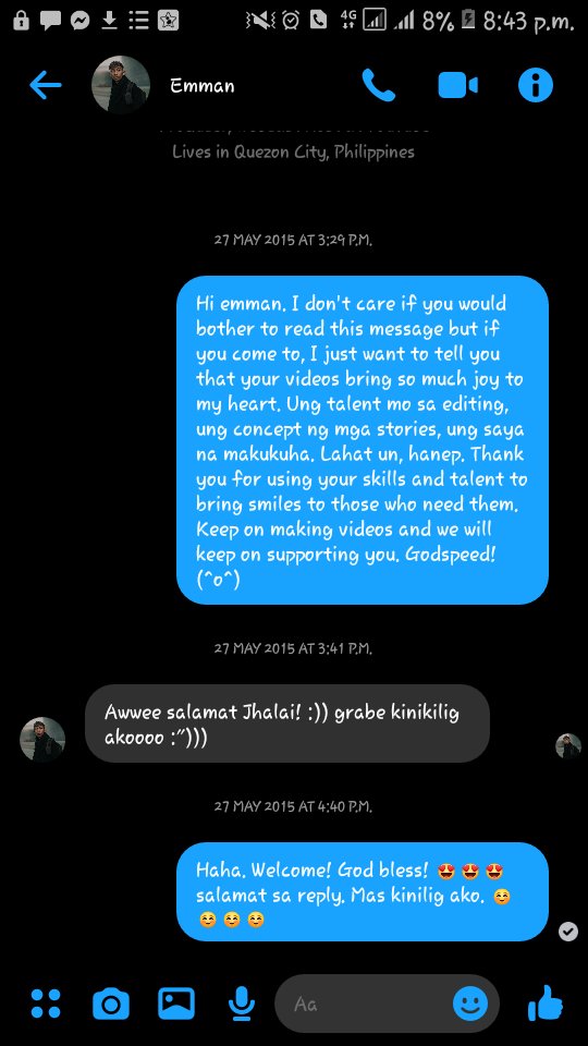jhajhamyeon_'s tweet photo. 2015. Filipino vines pa lang sila sikat nun. Corny ko pa mag-english. Nakalimutan ko na kung gaano ako ka-invested nun. We grow but these are the kinds of people we grow with. #RipEmman https://t.co/gkJJRr5Z10
