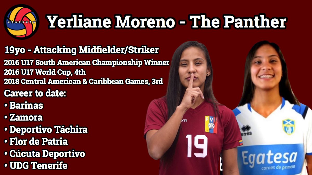 |My ceiling had 100 leaks, we had to put pots out everywhere for them - Yerliane Moreno|Exclusive Interview|On 29 May,  @UDGTenerife announced the signing of Yerliane Moreno on a two-year deal, but four years ago, her reality was very different. (1/17) #womansfootball