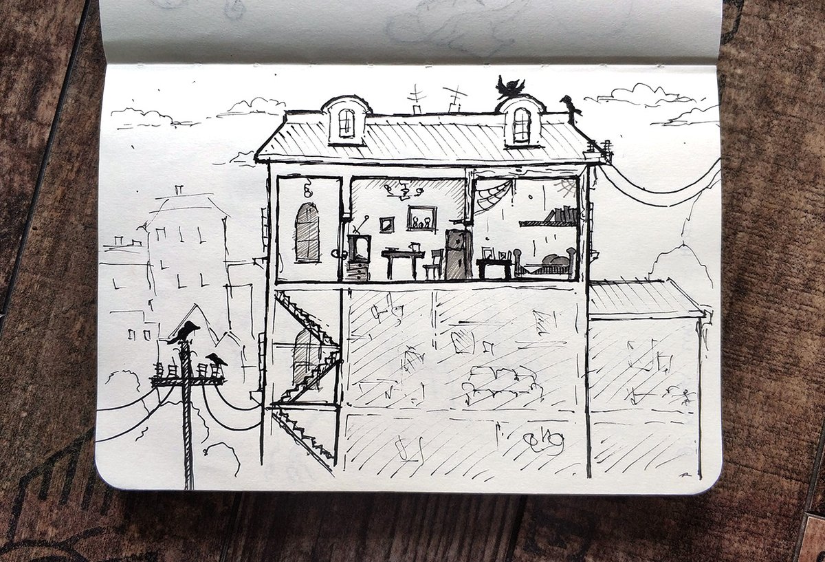  #INMOSTDevFact #3: Pre-production & PlanningConcepting was a huge part of location design. I am pretty bad at hand painting things, but this was fast and efficient. It allowed me to focus on ideas and shapes, instead of polish and rendering.