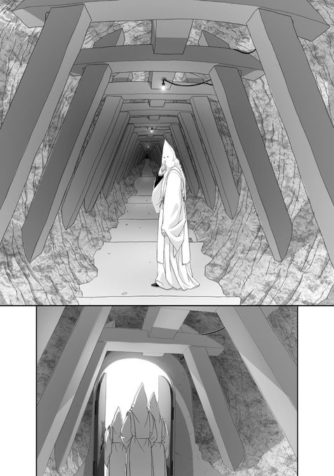 オイラの短編「裏京都魔界案内」から台詞フキダシ擬音効果線無し絵(一部消せないのもありますが御容赦を〜)その,6

本編では詳しく説明しなかったけど、旧家の地下深く隠された神殿に祀られた一柱の神を見る…ただそれだけの集会に裏の世界から招待された主人公達を描いてみたわけです_φ(^^;; 