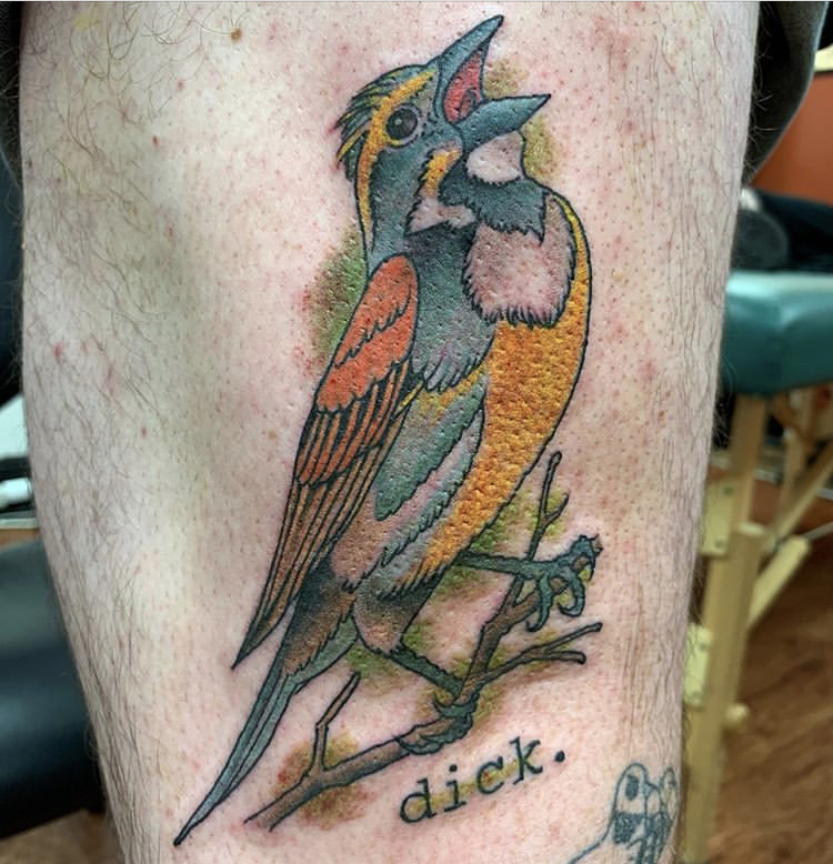 WildONetwork's tweet photo. Can you guess which WON contributor (not Tony) just got this tattoo? https://t.co/FOnVe1ytNw