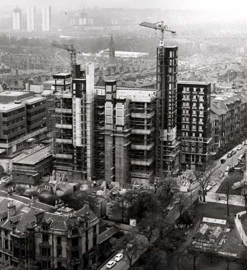 He attended Glasgow University from 1963-66, studying maths and physics, as well as botany. Glasgow Uni was undergoing an expansion around the findings of the Robbins Report, and rebuilding its campus in Hillhead, a time of great change and optimism.