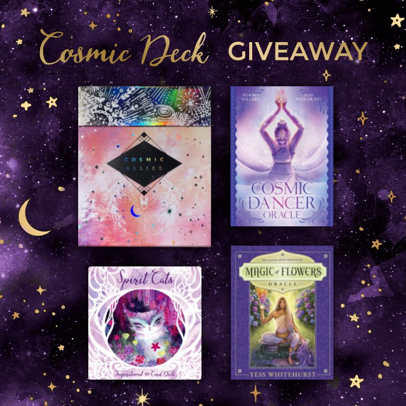 4 Oracle Deck giveaway with me and @tesswhitehurst PLUS lots of amazing ideas for rituals in the comments. instagram.com/p/CD9TQMCH9HP/