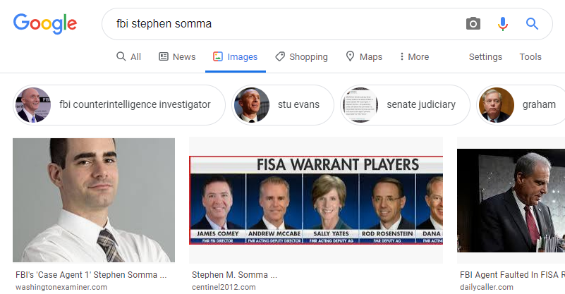 BREAKING UPDATE: I have just been informed by a reliable person that the picture I thought was FBI case agent Stephen Somma is in fact Daniel Chaitin, who is the breaking news editor for the DC Examiner. Google done steered me wrong!