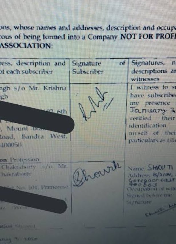 Sio_Ablume's tweet image. Forensic Department confirmed that all the signatures on Sushant&apos;s Company papers are Forged.

Uddhav ji &amp;amp; Sanjay Raut now what u will say ?!
U all are badly doomed wait and watch how the karma hits back 💥

#SCMonitoredCBIForSSR