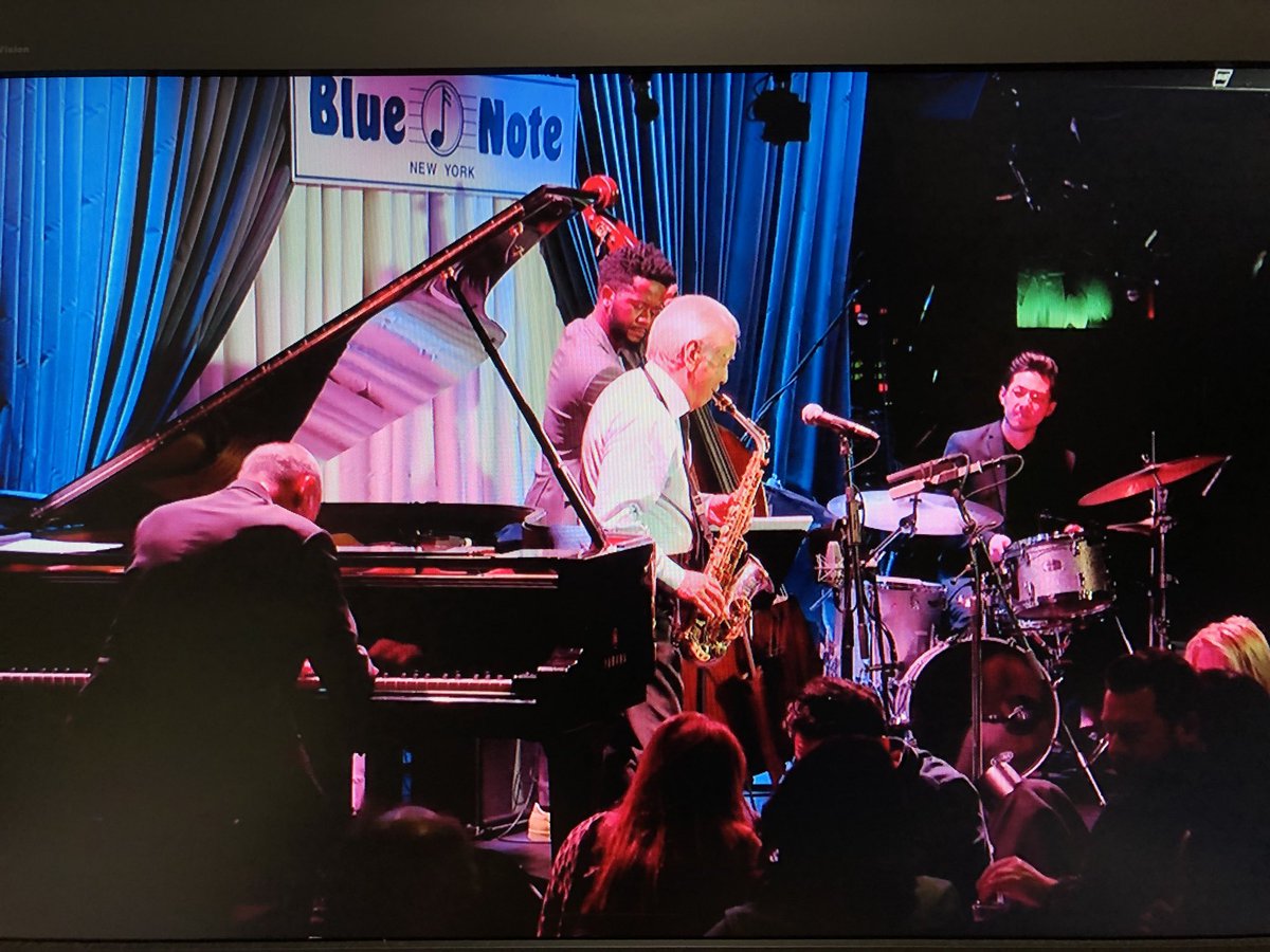 2019年3月。渡辺貞夫QuartetのBlue Note NYでのライヴ。この時、渡辺貞夫86歳。カッコ良すぎる！Russel Ferrante(P)、Ben Williams(B)、竹村一哲(Ds) #SadaoWatanabeQuartet #渡辺貞夫 #sax #BenWilliams #RusselFerrante #竹村一哲 #BlueNoteNewYork