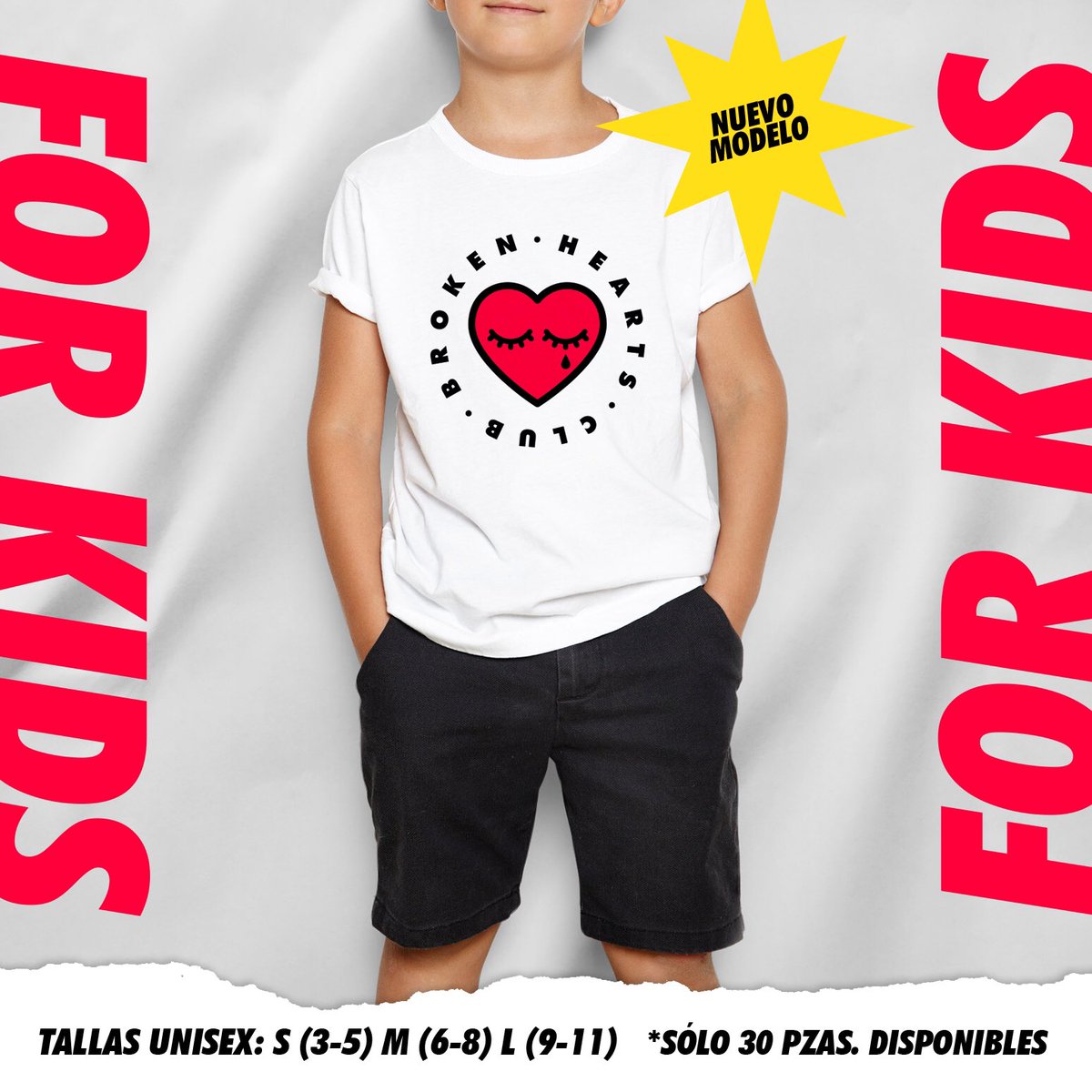 ¡Por primera vez en la tienda, tenemos este modelo en tallas para niños! 👧🏻👦🏻 los más pequeños de la casa ya pueden unirse al club ❤️

Es un tiraje limitado, así que corran por la suya 🏃 

skullsclothingcompany.com