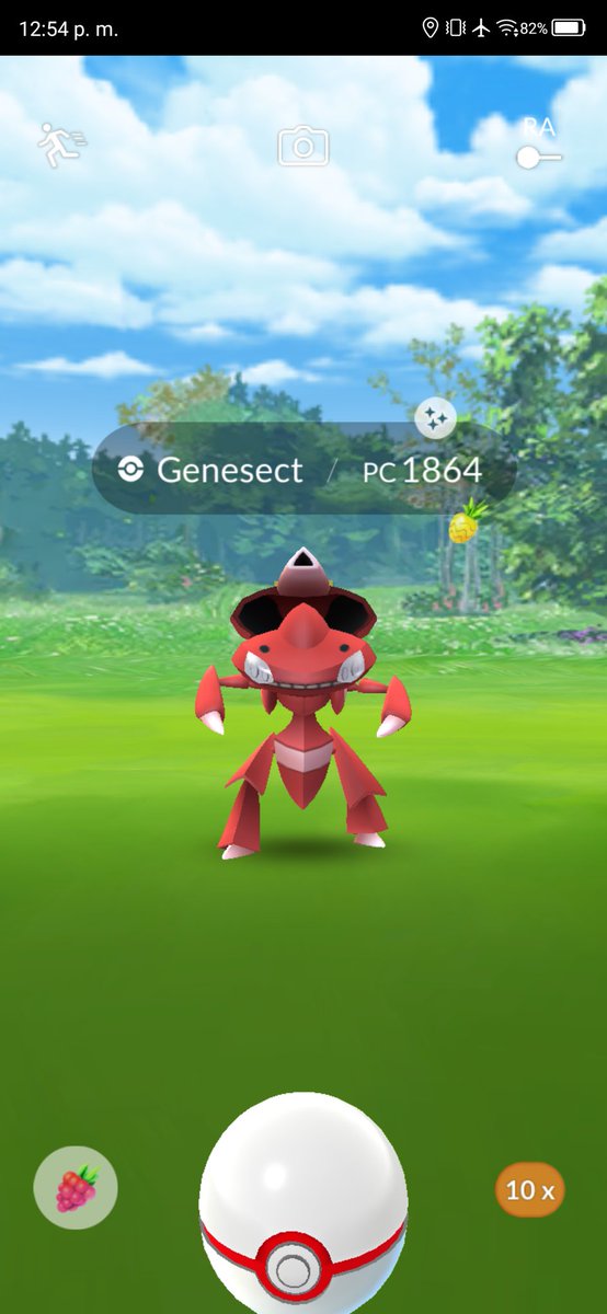 F3Rrusca's tweet photo. No se me hizo con Deoxys pero con Genesect sí...
#PokémonGo
#GenesectRaid 
#GenesectRaids 
#Genesect 
#ShinyPokémon
#EstáBienChulo 
🥰🥰🥰🥰🥰 https://t.co/a6XA2IkRVK