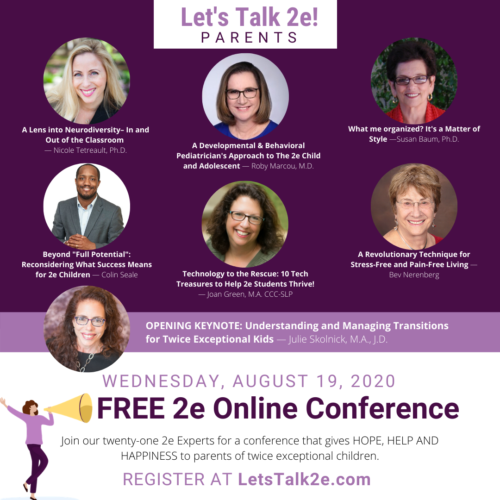 thinkLawUS's tweet photo. Don't miss @ColinESeale at the Letโs Talk 2e! virtual conference next week! You won't want to miss his session, Beyond โFull Potentialโ: Reconsidering What Success Means for 2e Children. Register and learn more info here ๐ https://t.co/qKVeCFJj2Y #2DaysOf2e #TwiceExceptional https://t.co/kp6Js92aoN